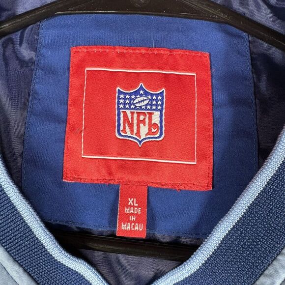 Vintage‎ 2005 Classic Super Bowl 39 Windbreaker Size XL Patriots Vs Eagles - Picture 6 of 15